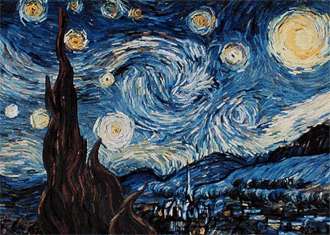 Starry Nights Animated - Vincent Van Gogh