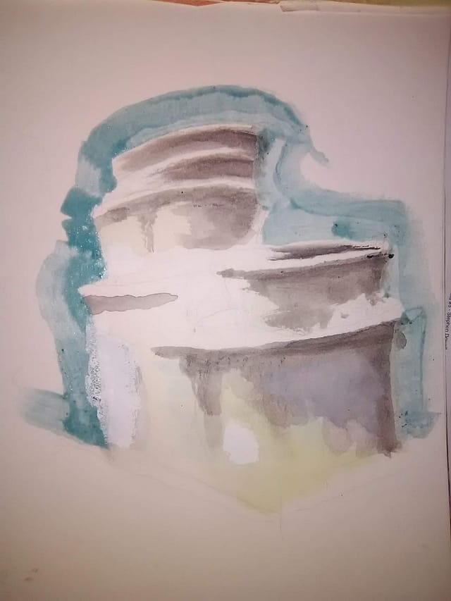 watercolor exercise #11 - first take