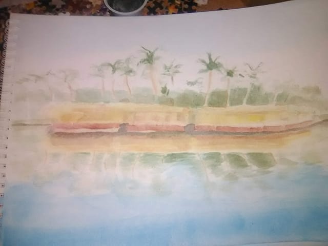 watercolor exercise #6 - step 1