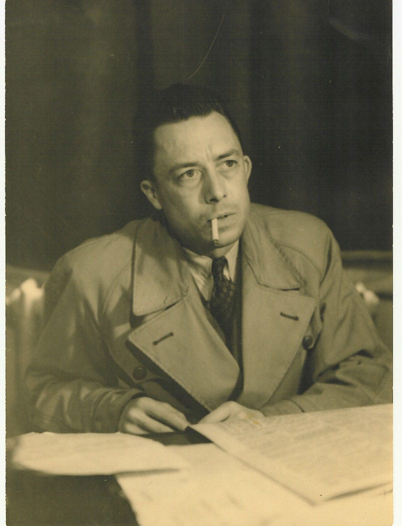 Albert Camus Source - Wikipedia CC by SA 3.0
