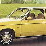 1980 Yellow Chevette