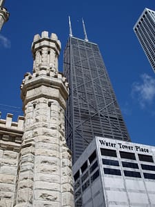 Hancock Center and Water Tower Place