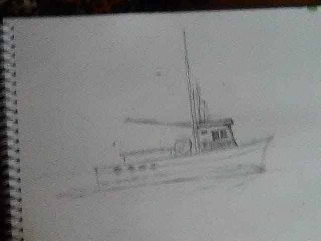 trawler sketch