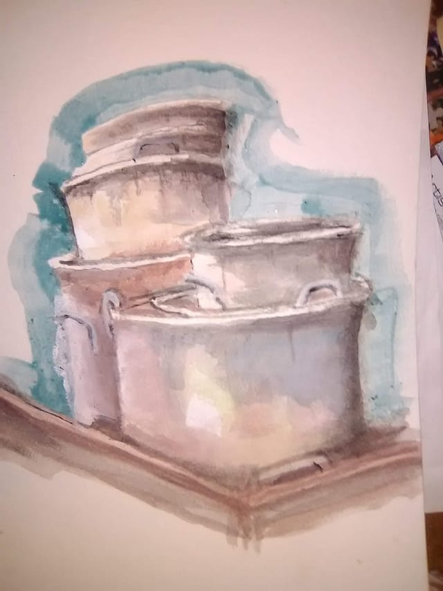 watercolor exercise #11 - take two
